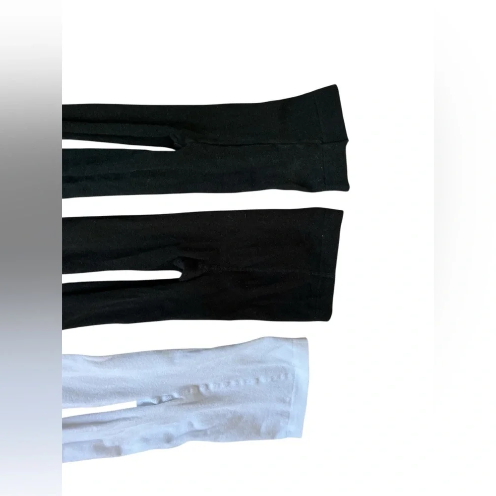 Kids' Black and White winter Tights Set